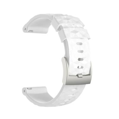 China Watch Four Colors To Choose From For Suunto 9 Replacement Silicone Band 24Mm Strap for sale