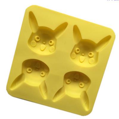 China Viable Personalized Custom Food Grade Pikachu Cake Molds Silicone Silicone Mold for sale