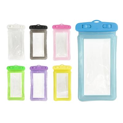 China Wholesale Fashion Waterproof Sealed Carry Mobile Cell Phone Waterproof Phone Bag For Phone for sale