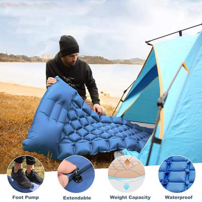 China Hybrid Type Outdoor Portable Air Mattress Leisure Car Mattress Rest Inflatable Air Bed For Car for sale