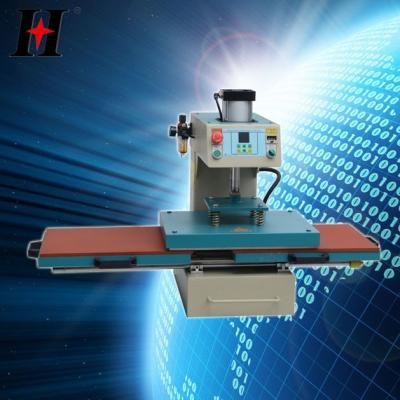 China Garment Shops QX-B1-A Special Design Easy Operation Dual Stations Fast Heat Press Pneumatic Printing Machine for sale