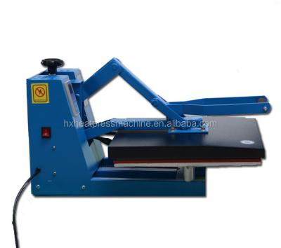 China QX-A2 Ordinary Manual Home Use Heat Pressure Plate Machine with CE Type Flatbed Printer and for printing logo for sale