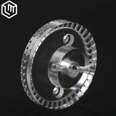 China China Lumiao cnc factory OEM high precision medical non-standard pmma acrylic part turning cnc machining for sale