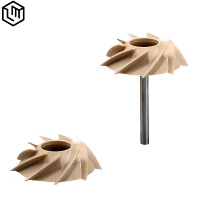 China LUmiao Medical CNC Turning Parts Machining Peek Plastic Impeller Precision CNC Machining Services for sale