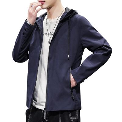 China QUICK DRY Men's Jacket Wind Breaker For Men's Fashion Autumn And Spring Outdoor Wear With Hood Men's Coat Popular Good Quality Fabric for sale