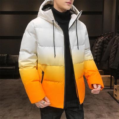 China QUICK DRY ready to ship style for men's printing jacket gradually for men's fashion winter outdoor wear good quality coat popular fabric men for sale