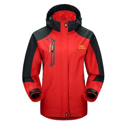 China Outdoor Traveling Waterproof Men Jackets Softshell Windproof Hooded Breathable Sports Increasing Ski Winter Jackets For Women for sale