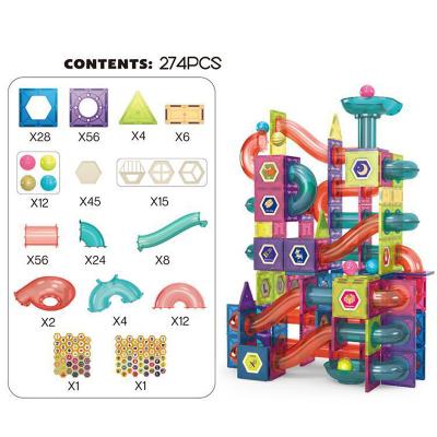 China Hot Selling Building Toy Kid Toys Creative Plastic Magnet Building Blocks Tiles Magnetic Toys For Kid Educational for sale