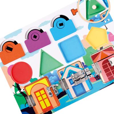 China Childhood Multifunctional Building Toys Creative Childhood Education Toy Early Education Wooden Open Toy for sale