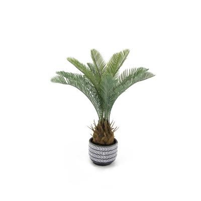 China Amazon Hotsales 60CM Soft High Quality Artificial Cycas Accessories Artificial Plants for sale