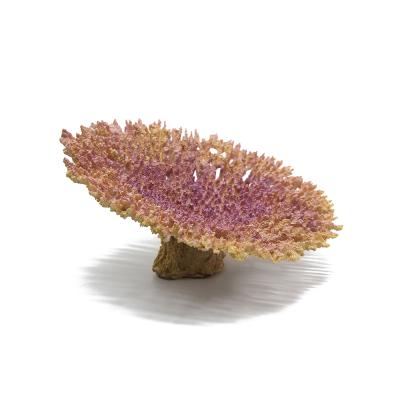 China Hard / 30CM Imitated Coral Realistic Aquarium Breakable Aquarium Landscaping Decoration Resin Craft Large Aquarium Decoration for sale