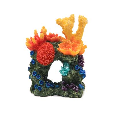 China Other Imitated Coral Reef Set Aquarium Landscaping Shrimp Dodging Crafts Decoration Resin Craft for sale