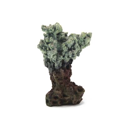 China Other 12CM Gray Imitated Coral Realistic Aquarium Landscaping Decoration Resin Craft Large Aquarium Decoration for sale