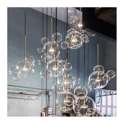 China Modern led bubble dinning room deckenleuchte hanglamp lampadario candelabros avize lampara colgante chandelier pendant light chandeliers for sale