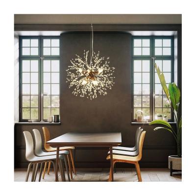 China Modern luxury crystal flower LED deckenleuchte lampadario candelabros de techo avize lampara colgante chandelier pendant light chandeliers for sale