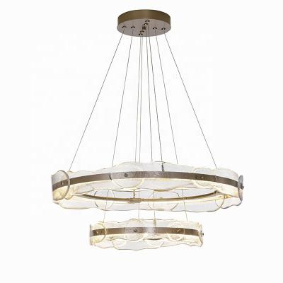 China Cheap minimalist LED ring kitchen bedroom deckenleuchte lampadario candelabros avize lampara colgante chandelier pendant light chandeliers for sale