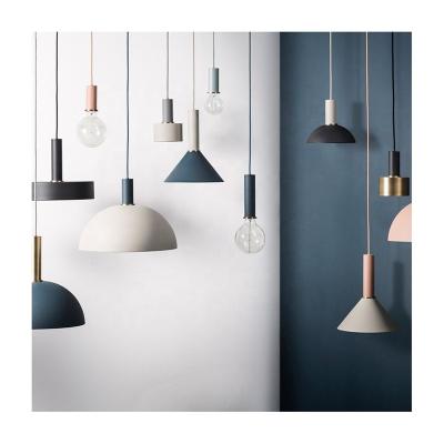 China Minimalist LED cafe bar kids bedroom deckenleuchte lampadario candelabros avize lamparas colgante luster pendant lamp light chandeliers for sale