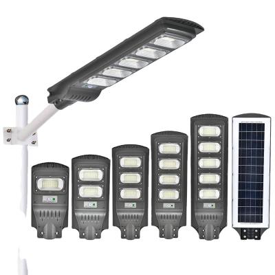 China STREET Ip65 Outdoor Waterproof ABS Solar Light Integrated All In One Led Solar Street Light 30w 60w 90w 120w 150w for sale