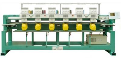 China Commercial six Head 9 Needle Computerized Cap Embroidery Machine for sale