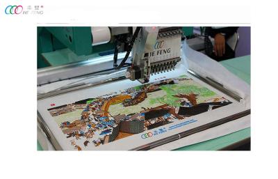 China Industrial Digital Compact garment Single Head Computerized Embroidery Machine 15 needle for sale