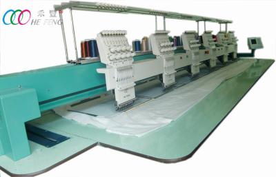 China Computerized Automatic Cap / T Shirt Embroidery Machine Six Head 9 Needle for sale