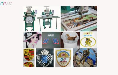 China Digital compact embroidery machine cap / hat / flat 15 needle single head embroidery machine / equipment for sale