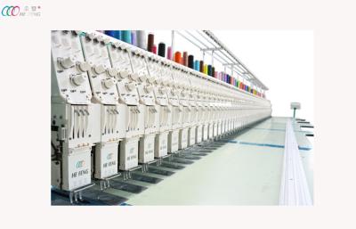 China 66 Head 3 Needle Lace Embroidery Machine , Clothes Computerized Embroidery Machine for sale