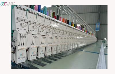 China Multifunctional Lace High Speed Embroidery Machine , 3 Needles 66 Heads With All Servo Motors for sale