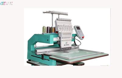 China Multi-language small clothing shirt single head computerised embroidery machine for sale