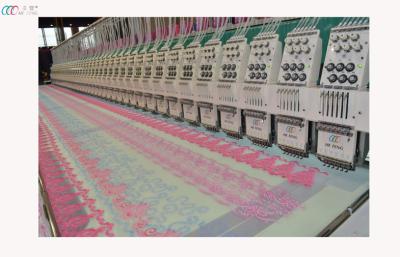 China Multi needle computerised automatic lace Embroidery machine , 220V / 50Hz for sale