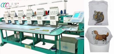 China auto clothes Computerized Embroidery Machine , English / Portuguese language for sale