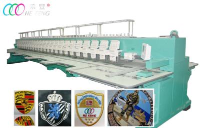 China 1200RPM 24 Head Multi-Head Embroidery Machine With Dahao 366 8