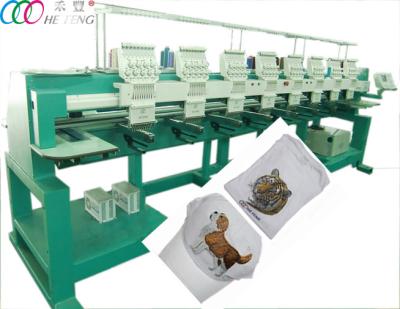 China High Speed Tubular Multi-Head Embroidery Machine For Baseball Caps / T-shirt for sale