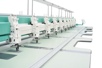 China Computerised 10 head Coiling Embroidery Machine for Bed sheet / cushion for sale