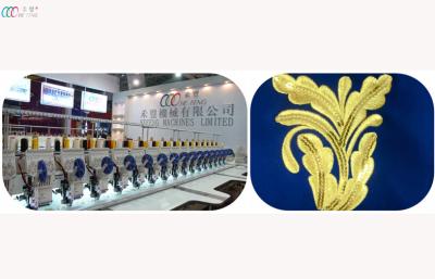 China Automatic Mixed multi needle single sequin embroidery machine , 1000RPM for sale