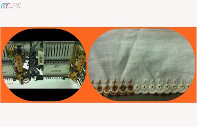 China Computerized Flat DAHAO Servo Motor Embroidery Machine with Bording device for sale