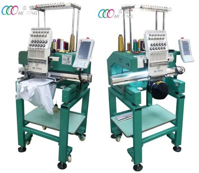 China Single Head Intelligent Embroidery Machine For Cap / T-shirt  With Multi-needles , Touch Screen for sale