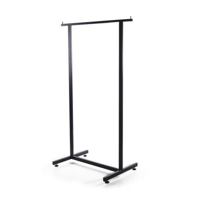 China Fashion factory direct sale good selling metal floor cloth rack clothing display stand hanging racks for clothing stores for sale