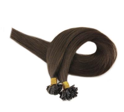 China Remy Human Hair Extension Cheap Double Drawn Virgin Brazilian Straight U Tip Hair Extension for sale