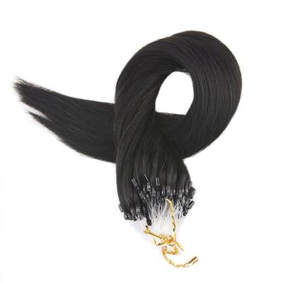 China Wholesale Custom Cheap Micro Loop Straight Ring Hair Extension Hair Products Good Quality for sale