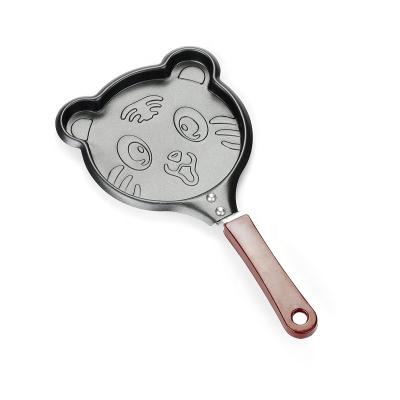 China Mini Egg Pancake Frying Pan Non-stick Cookware Cute Viable Creative Cooker Tool for sale