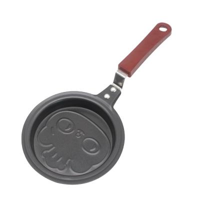 China Cute Shapes Stocked Nonstick Mini Egg Fry Pans for sale