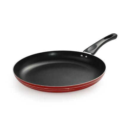 China Non Viable Healthy Stick Frying Pan Skillet Sprial Bottom Cooking Pan for sale