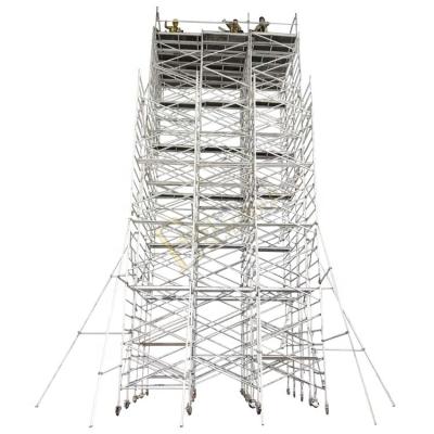 China Australian Standards/EN1004 Modern Movable Outdoor Aluminum Scaffolding Tower 10M/11M/12M/13M/14M/15m/16m/17m/18m/19/20m/30m/40m for sale