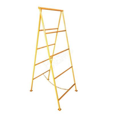 China Modern Construction Building Material Powder Coated Steel Frame Scaffolding Masonry Folding Trestle for sale