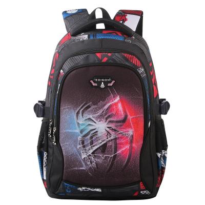 China 2020 Amazon Success Anti-theft Students Backpack Spiderman Children Backpack Cartoon School Bag for sale