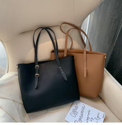 China Women Tote Bag PU Leather Handbags Waterproof Luxury Pocket Large Tote Bag Compound Lady Hand Bags Purse Sling for sale