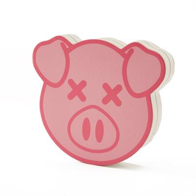 China Eco-friendly Cartoon Pink Pig Perfume Box Customized Logo Maker Empty Mystery Box Perfume Box for sale