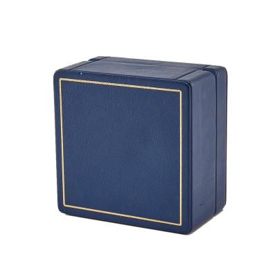 China China Manufacture Attractive Beautiful Hot Selling Gift Box PU Leather Preppy Ring Box Luxury Jewelry Gift Box for sale