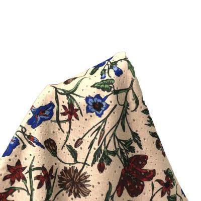 China Shaoxing Design Digital Floral Print Polyester Fabric Shrink-resistant for sale